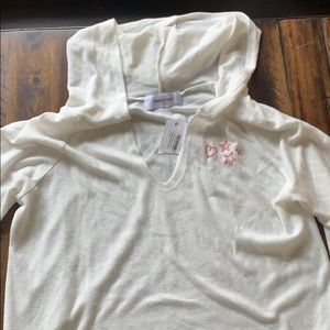 NWT Soulcycle hooded pullover sweater, size m